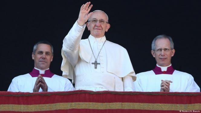 Папа Римський Франциск привітав християн східного обряду з Різдвом