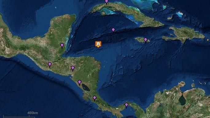 У Карибському морі стався потужний землетрус магнітудою 7,6 бала