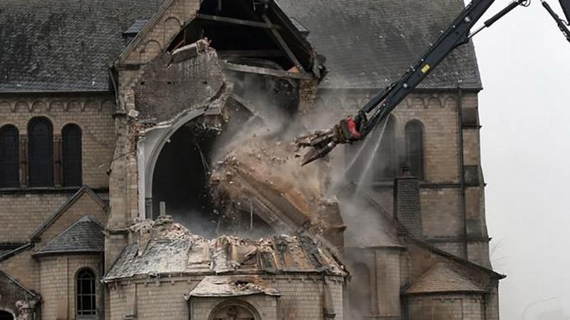 У Німеччині безжально зруйнували собор ХІХ століття: відома причина