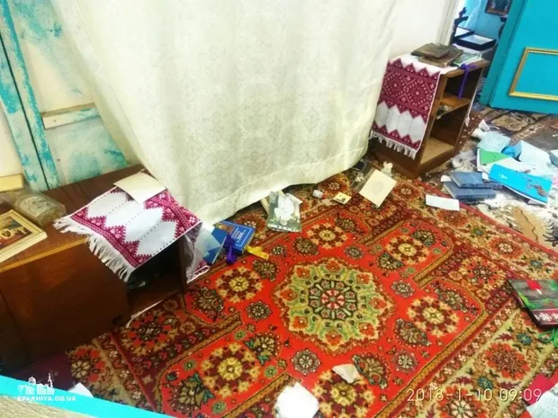 На Одещині розгромили церкву УПЦ МП На Одещині розгромили церкву УПЦ МП