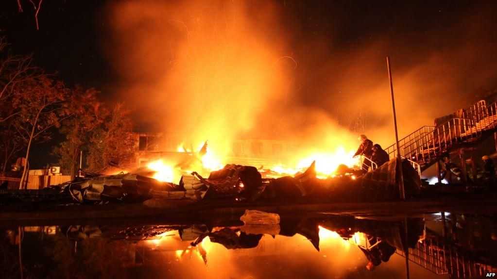 Следствие так и не установило причины возникновения пожара в лагере "Виктория" в Одессе