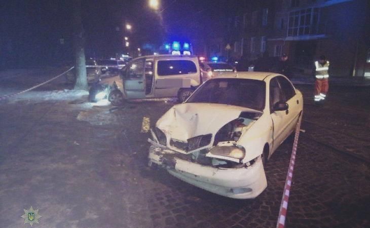 На Старий Новий рік у Львові за ніч сталось три "п'яні" ДТП: з’явились фото