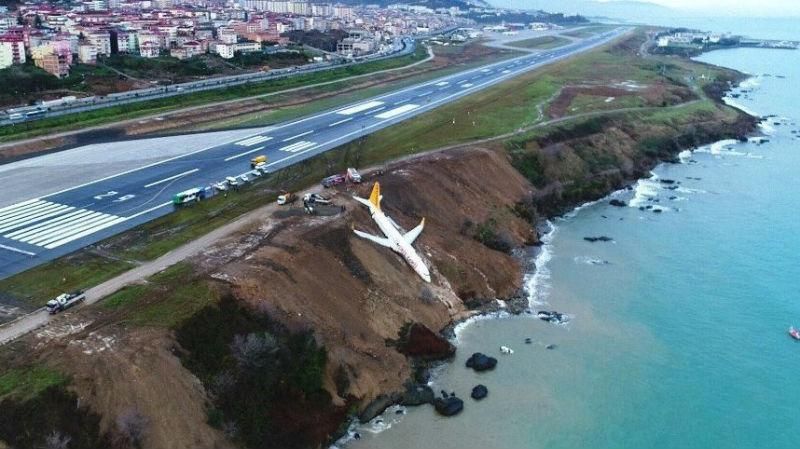 Страшні кадри: з’явилось відео з  літака, що падав у море в Туреччині