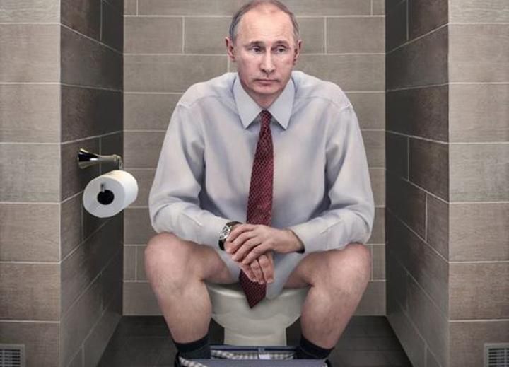 Путін спустив пострадянську Росію в унітаз, – російський блогер Путін спустив пострадянську Росію в унітаз, – російський блогер