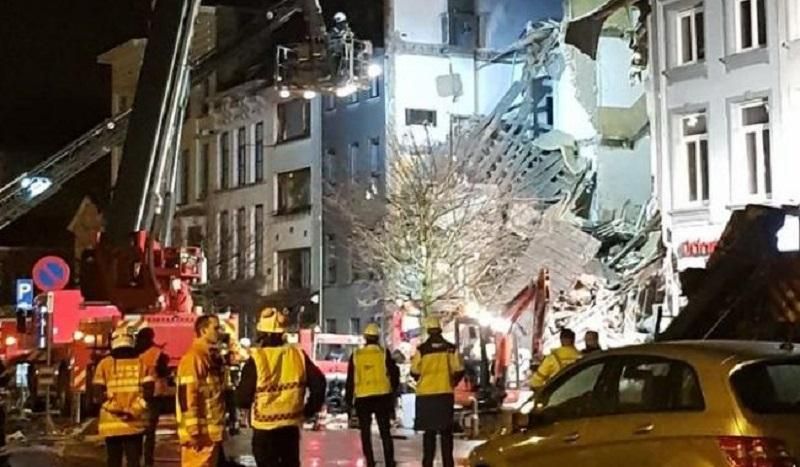 В Бельгии взорвался дом: под завалами люди