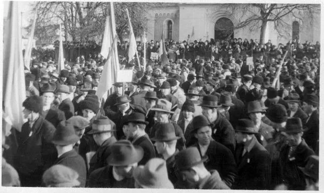 Святкування Дня Соборності у місту Хуст у 1939році