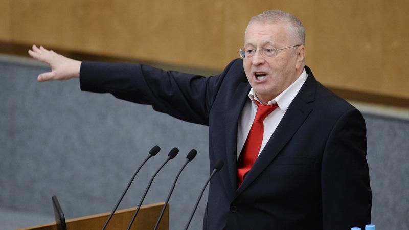 "Над Києвом буде російський прапор": Жиріновський вкотре погрожує українцям (відео) "Над Києвом буде російський прапор": Жиріновський вкотре погрожує українцям (відео)