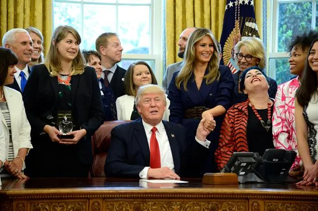 Дональд Трамп Меланія Білий дім Дональд Трамп Меланія Білий дім