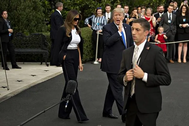 Дональд Трамп Меланія Дональд Трамп Меланія