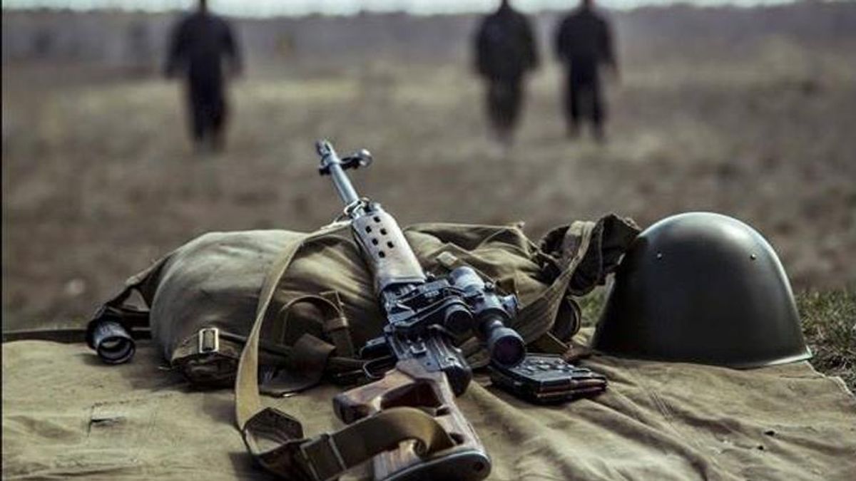 Боевики лупили из тяжелых минометов по позициям сил ВСУ Боевики лупили из тяжелых минометов по позициям сил ВСУ