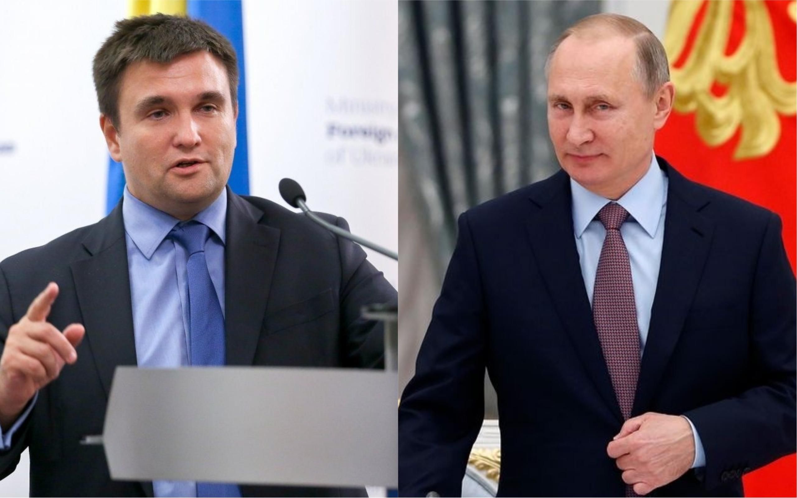 "Це російський трюк": Клімкін прокоментував пропозицію Путіна про повернення техніки з Криму "Це російський трюк": Клімкін прокоментував пропозицію Путіна про повернення техніки з Криму