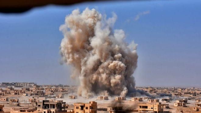 В Сирии уничтожили штаб-квартиру "Исламского государства"