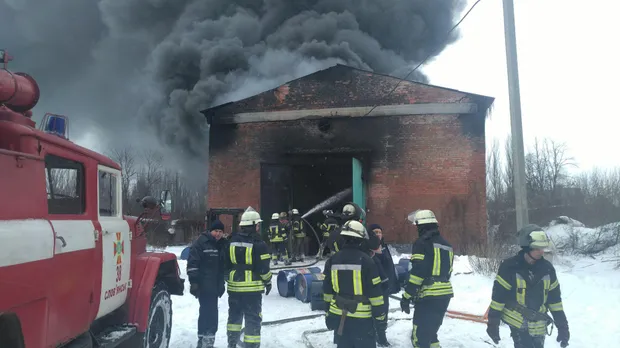 Пожежа у Слов'янську Пожежа у Слов'янську