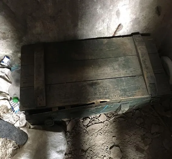 Правоохоронці виявили незаконний сховок зброї Правоохоронці виявили незаконний сховок зброї