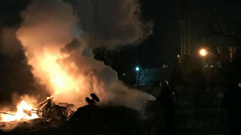 Авария вертолета в Кременчуге: спасатели уточнили количество погибших