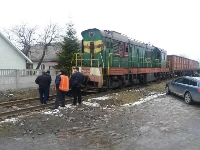 наезд, поезд, дети, Львовщина