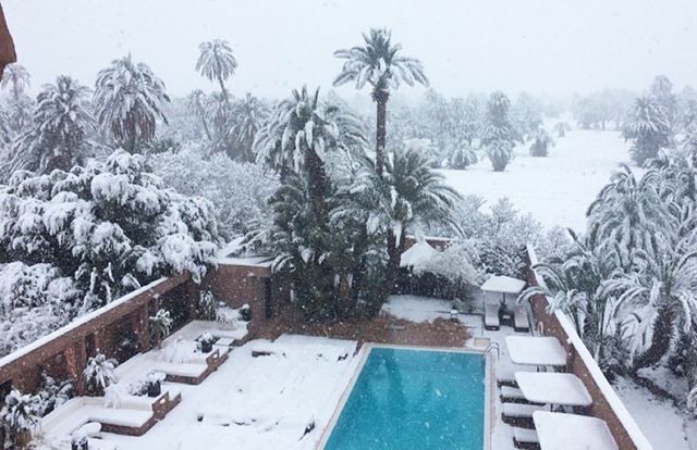 У Марокко вперше за 50 років випав сніг: фото і відео
