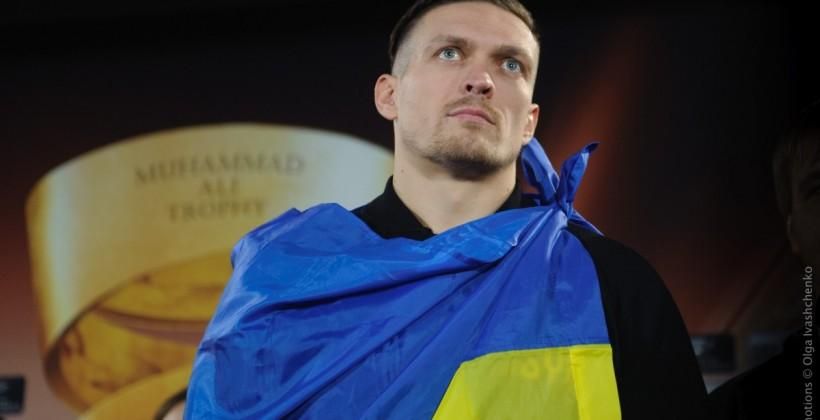 Александр Усик украсил обложку авторитетного издания