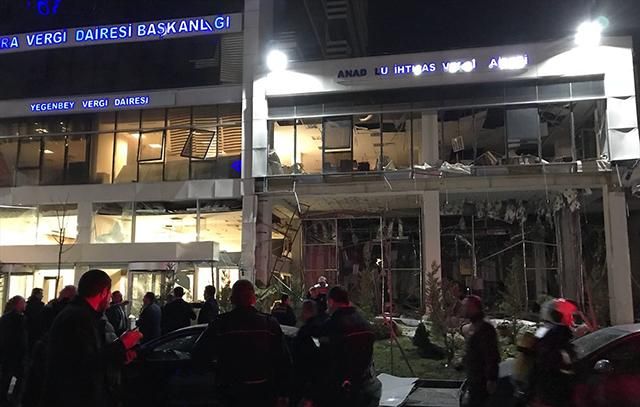 Взрыв в Анкаре 1 февраля: видео и фото с места взрыва Взрыв в Анкаре 1 февраля: видео и фото с места взрыва