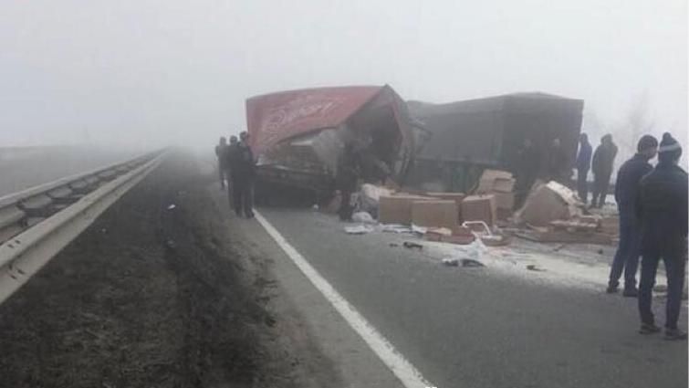 Грузовик переехал мужчину на трассе Киев – Одесса: фото с места аварии Грузовик переехал мужчину на трассе Киев – Одесса: фото с места аварии