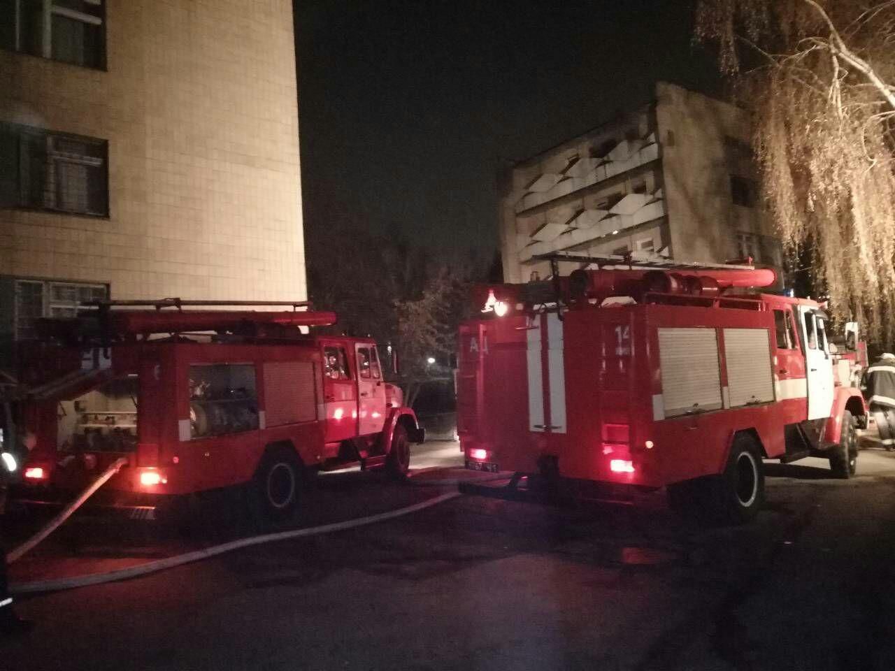 В Киеве произошел пожар в психиатрической больнице