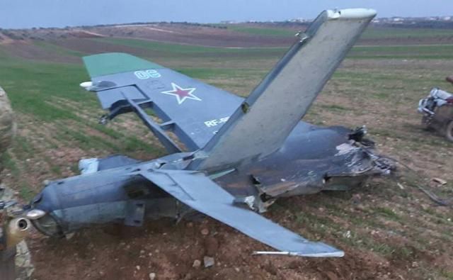 Пілотом збитого в Сирії російського літака Су-25 виявився зрадник України