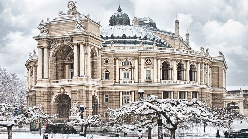 Заснеженную Одессу показали из космоса: удивительные фото Заснеженную Одессу показали из космоса: удивительные фото