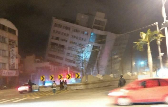 Потужний землетрус стався на Тайвані: моторошні фото і відео