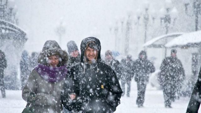 Штормовое предупреждение в Украине на 8 и 9 февраля Штормовое предупреждение в Украине на 8 и 9 февраля