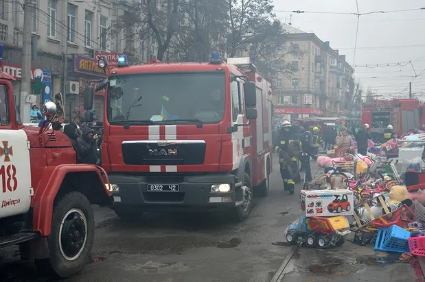 Пожежа у Дніпрі Пожежа у Дніпрі
