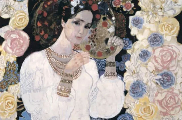 Портрет Раїси Недашківської Віктор Зарецький Портрет Раїси Недашківської Віктор Зарецький