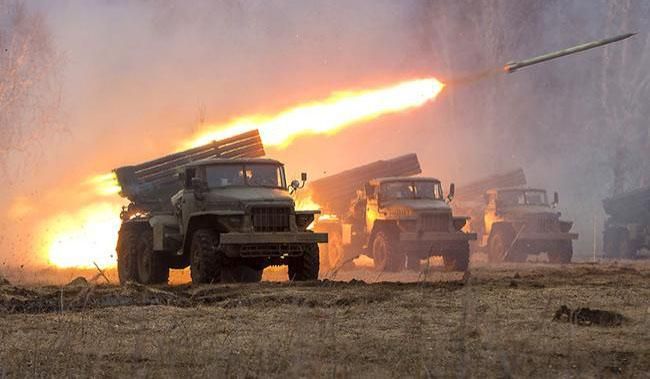 Боевики применили "Град" на Донбассе, – ОБСЕ Боевики применили "Град" на Донбассе, – ОБСЕ