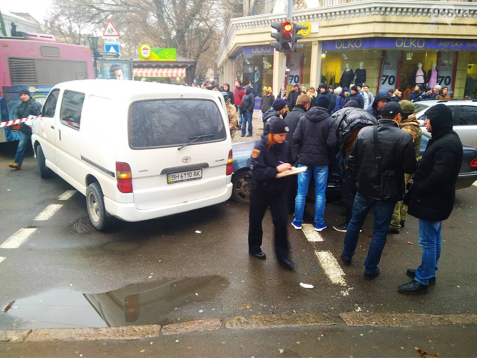 В центре Одессы произошла стрельба