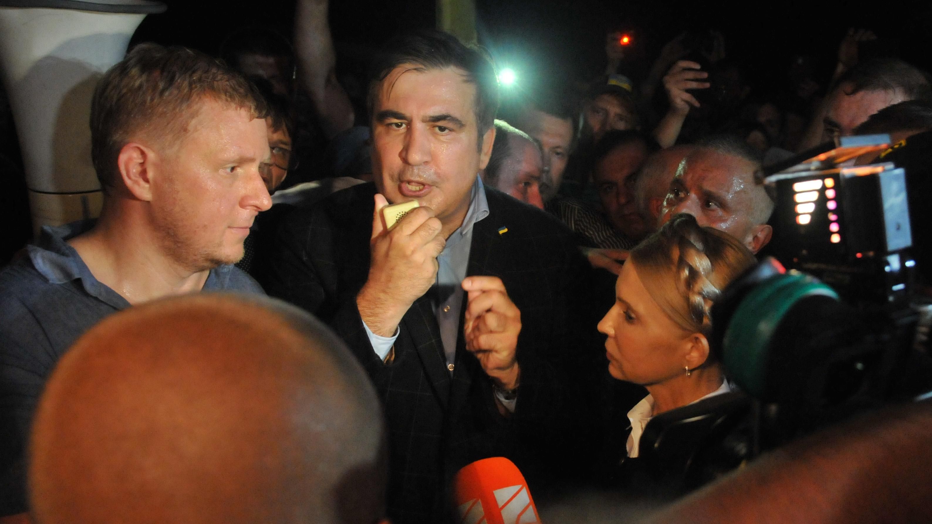 Стало відомо, що Саакашвілі мав робити в Україні 13 лютого Стало відомо, що Саакашвілі мав робити в Україні 13 лютого