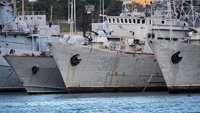 Захваченные Россией корабли в Крыму:в России ответили на требование Украины отремонтировать флот