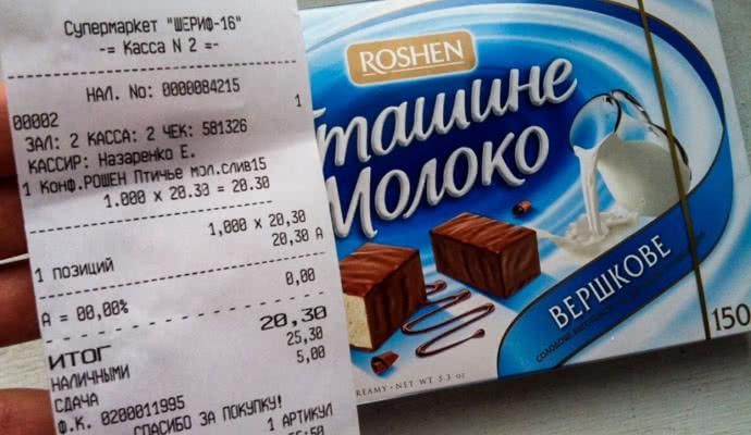 "Рошен" веде бізнес із компанією із сепаратистського Придністров'я