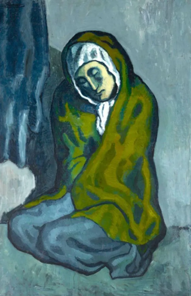 Пікассо, картина, Жінка, що сидить 