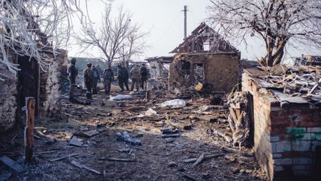 У мережі показали досі невідоме відео з Дебальцевого після боїв У мережі показали досі невідоме відео з Дебальцевого після боїв
