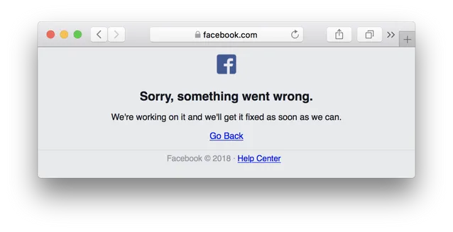 Фейсбук не працює: що сталося?