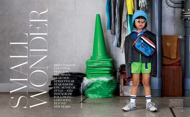 7-річна модниця Коко знялася для американського ELLE