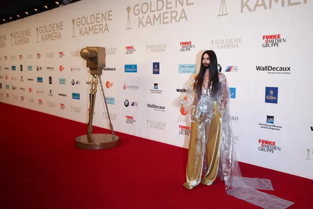 Кончіта Вурст на  церемонії нагородження Golden Camera Awards-2018