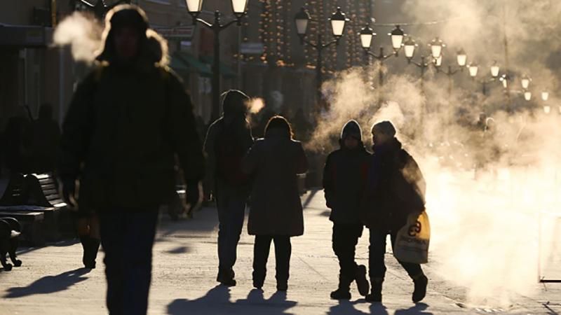 У Москві очікується справжня зима: температура сягатиме до -30 градусів