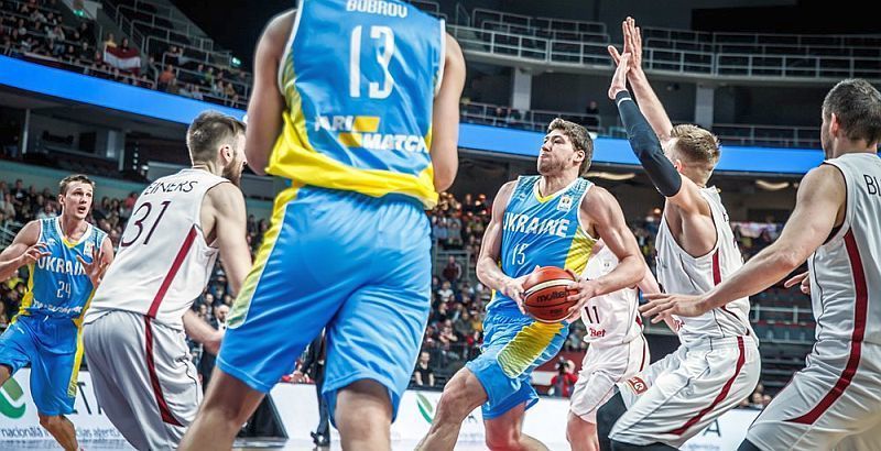 Украина обыграла Латвию в отборе на баскетбольный Чемпионат мира