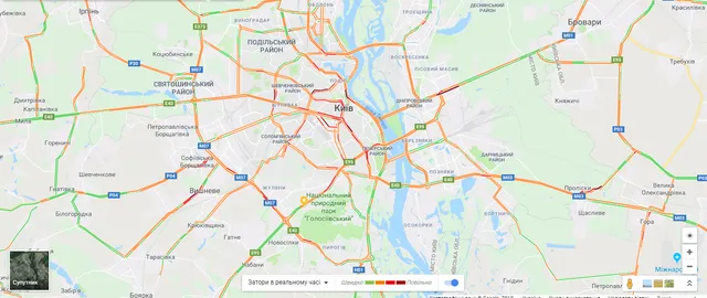 Затори у Києві Затори у Києві