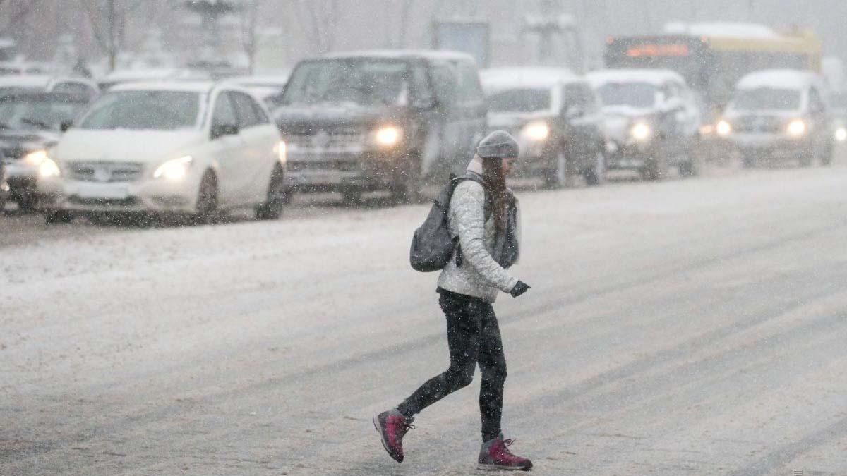 Непогода в городах Украины: начало весны выдалось холодным