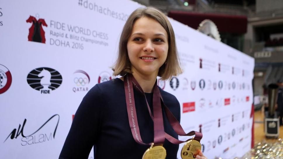 Провідна українська шахістка Музичук отримала від Кріштіану Роналду незабутній подарунок