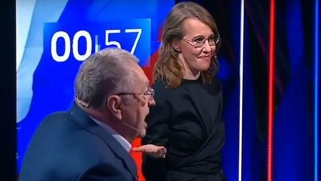 Собчак и Жириновский снова поссорились на росТВ: известна причина Собчак и Жириновский снова поссорились на росТВ: известна причина