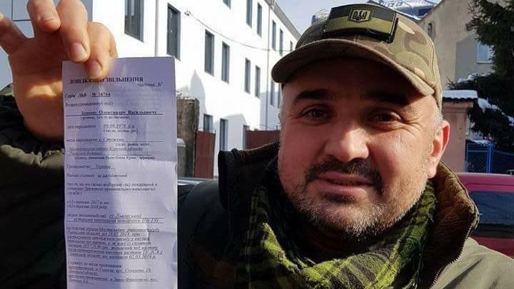 Суд відпустив під заставу прихильника Саакашвілі Бурцева Суд відпустив під заставу прихильника Саакашвілі Бурцева