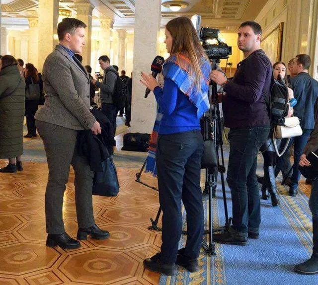 Надія Савченко у ВР Надія Савченко у ВР