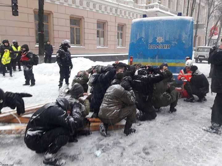 Розгін наметового містечка під Радою: емоційна реакція Саакашвілі